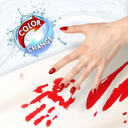 Water-Activated Bloody Bath Mat – Reusable Halloween Prank Rug