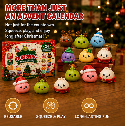 🎄24-Day Squishy Christmas Advent Calendar | 24 Daily Surprises for Kids