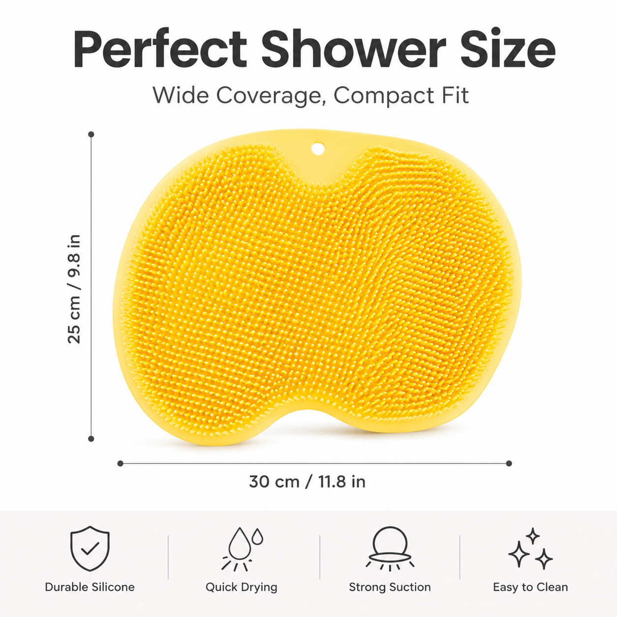 ✨ Hands-Free Foot Scrubber – Deep Clean, Massage & Exfoliate