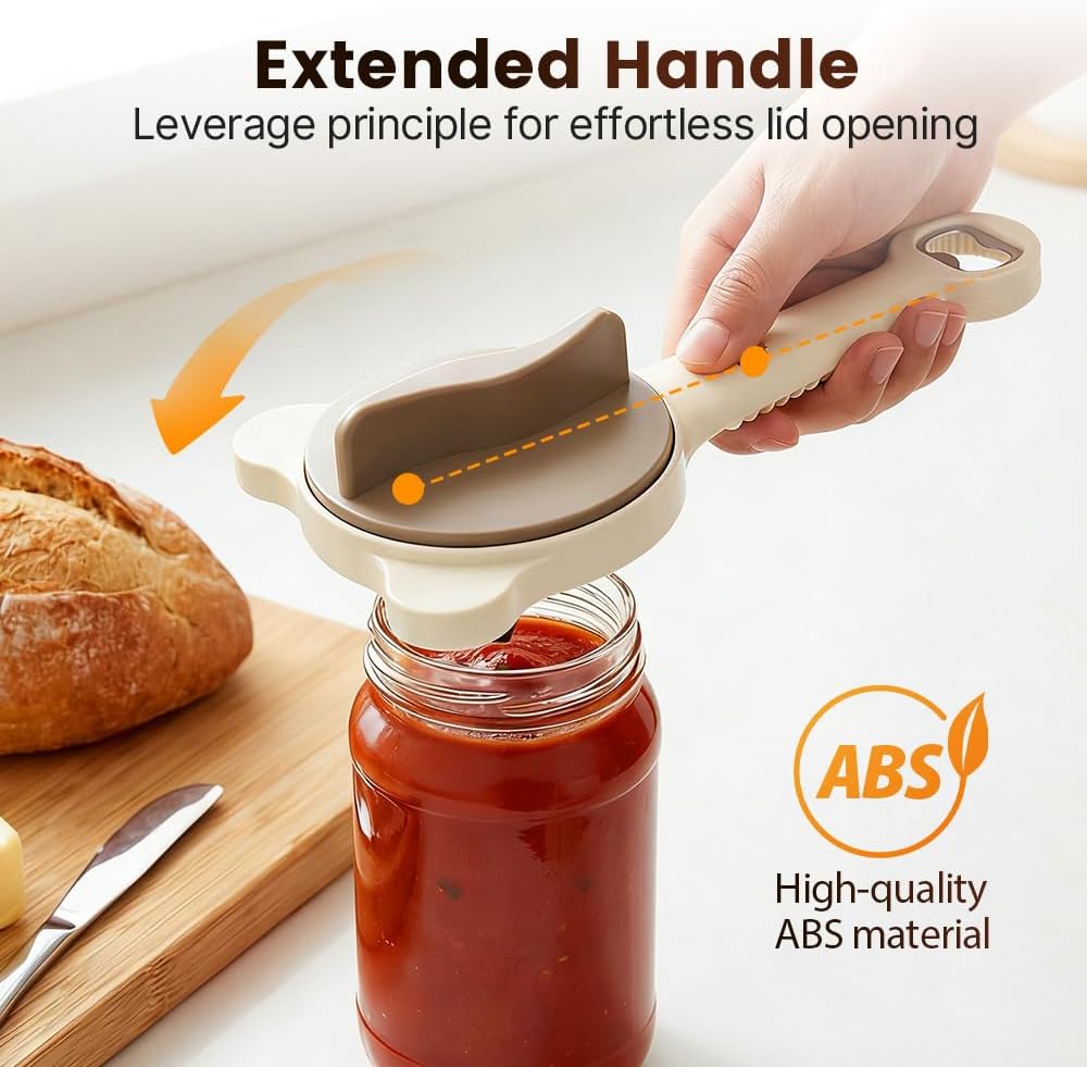 Upgraded 4-in-1 electric jar opener kitchen tool - VNHOMEKITCHEN
