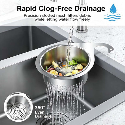 🦢💧Stainless Steel Swan Sink Strainer Basket