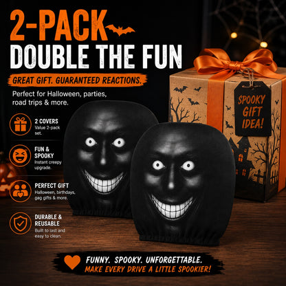 🎃 Spooky Car Headrest Covers – Make Every Drive Creepy