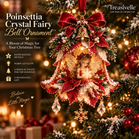 🌺 Poinsettia Crystal Fairy