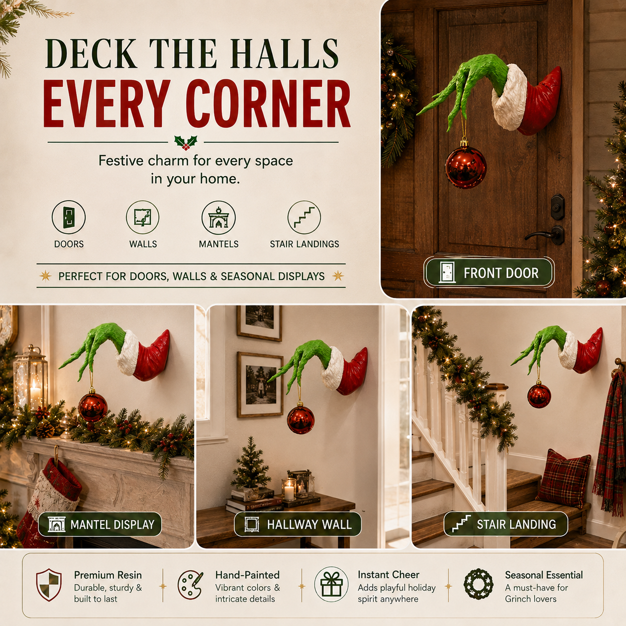 Christmas Ornament Hanger, Home & Festive Party Supplies