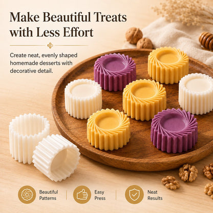 Easy-Press Pastry & Cookie Mold – Beautiful Homemade Treats Made Simple