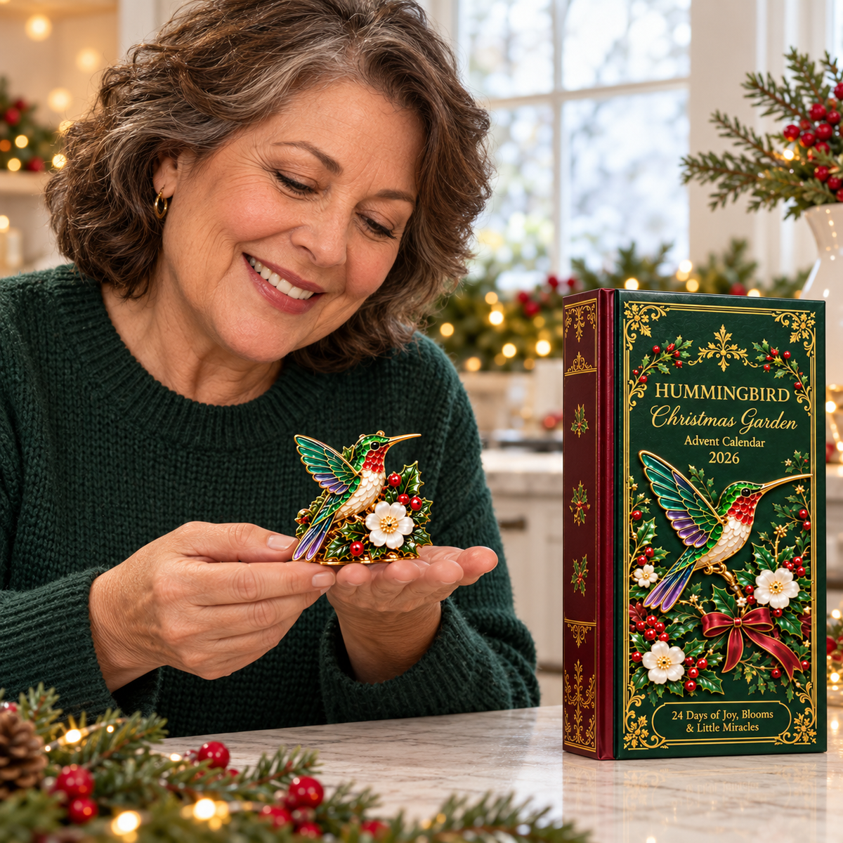 24 Days of Joy in Bloom — Hummingbird Christmas Garden Advent Calendar 2026