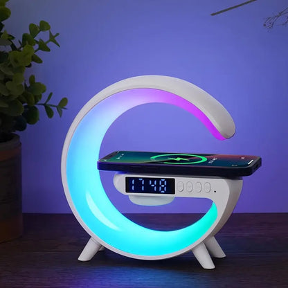 4-in-1 Smart Bedside Station – Light, Charge & Play Music
