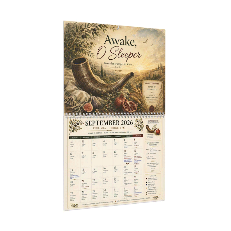 📜 Biblical Hebrew Calendar 5787 – 2026–2027 Feast Days, Shabbat & Appointed Times