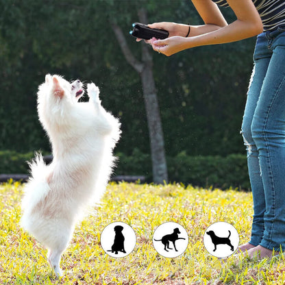 🔥Hot Sale - 49% OFF🔥Portable Ultrasonic Dog Deterrent with LED Flashlight