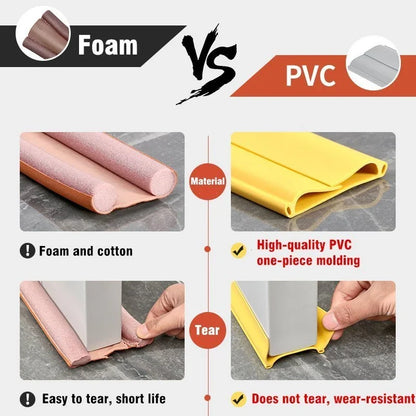 Close the Gap – Cut-to-Fit Door Bottom Draft Seal