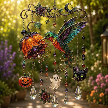 🔥Last Day 49% OFF - Halloween Suncatcher Wind Chime