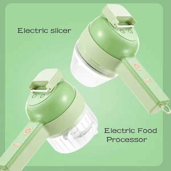 4 in 1 Food Processor for Fruits, Vegetables and Meats