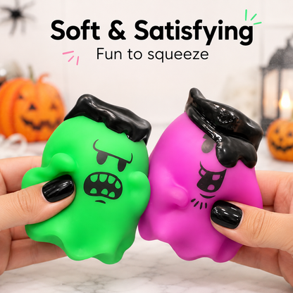 👻 Spooky Slime Ghost Squishy™ – Soft, Satisfying Halloween Fidget Toy 🎃