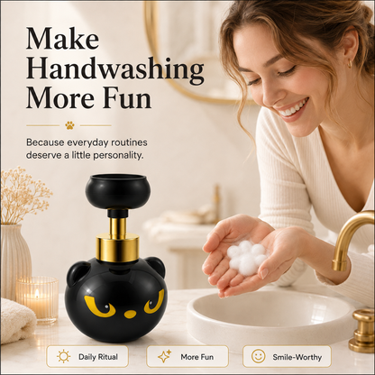 🐾Cat Paw Foam Soap Dispenser-Pressing a Paw and Getting a Smile Back