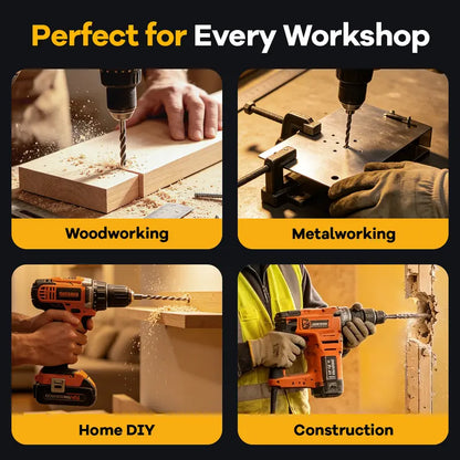 ⚒️Electric Drill Bit Sharpener for 3–13 mm HSS & Carbon-Steel Bits