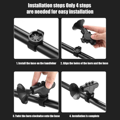 🚲 Make Yourself Heard | Rechargeable 120dB Bike Horn