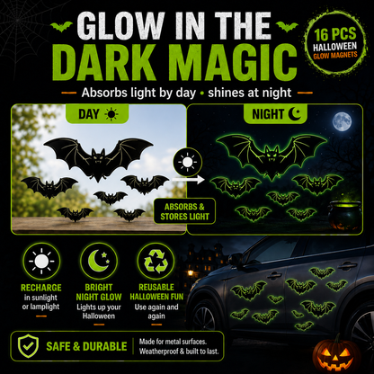 Halloween Magnetic Decorations – Car, Fridge & Garage Door Spooky Decor