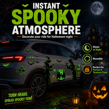 Halloween Magnetic Decorations – Car, Fridge & Garage Door Spooky Decor