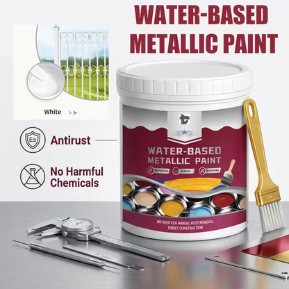 ✨ All-in-One Rust Converter Metallic Paint – Restore & Protect Metal