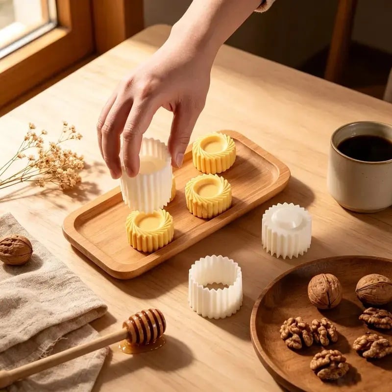 Easy-Press Pastry & Cookie Mold – Beautiful Homemade Treats Made Simple