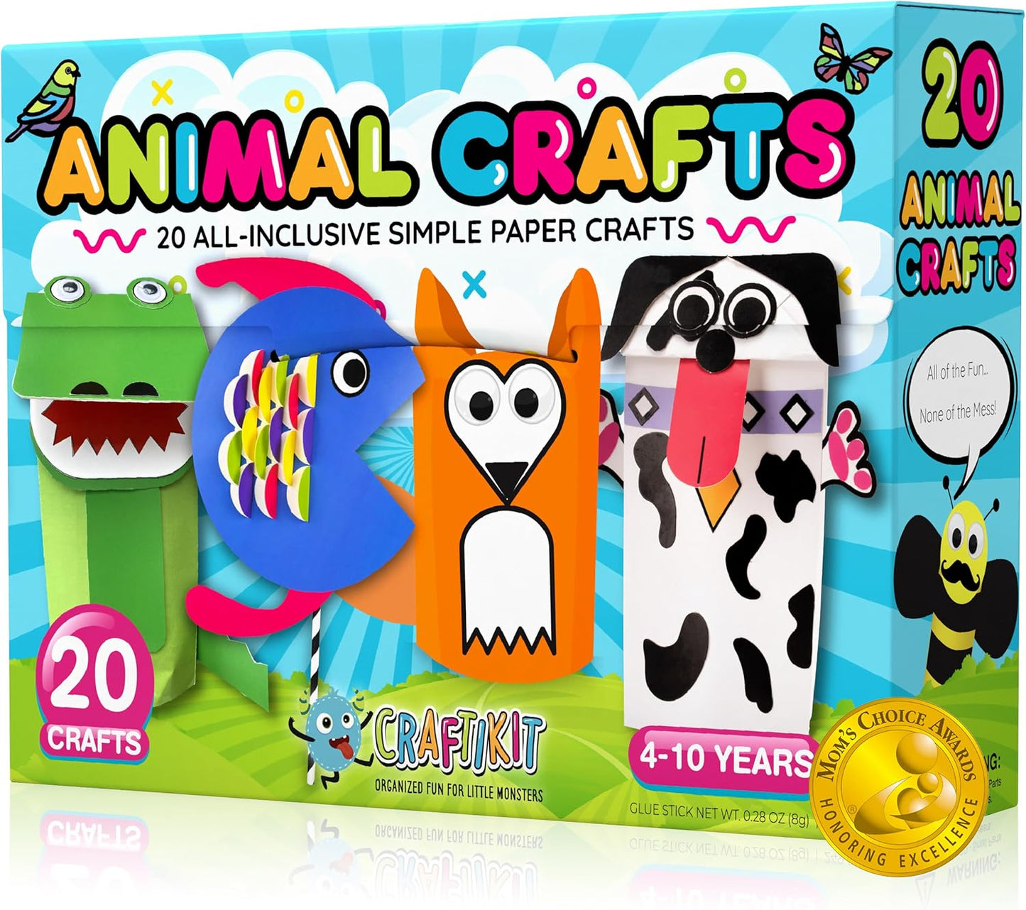 🚀 20-in-1 Space Arts & Crafts Kit for Kids | Galaxy-Themed DIY Activities for Ages 3–10