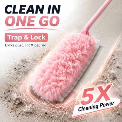 🌞7FT Extendable Microfiber Duster with Washable Flexible Head