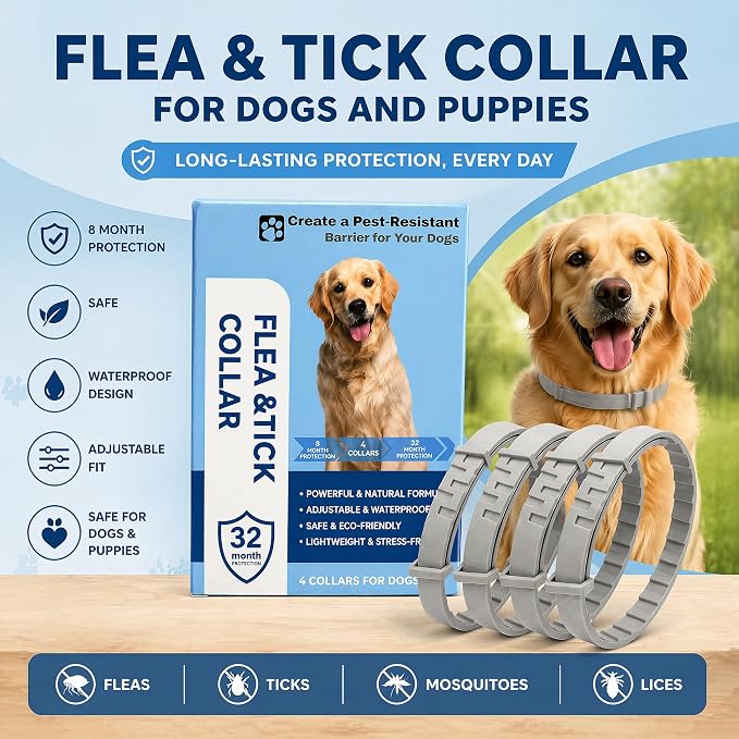 Dog mosquito repellent collar