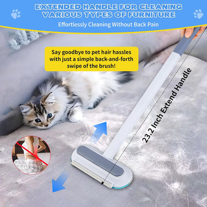 🐾Pet Hair Remover for Furniture – 23.2Inch Reusable Dog