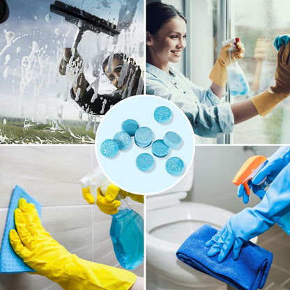 100Pcs Car Windshield Washer Fluid concentrate Tablets💧