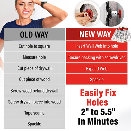 🕸️Innovative Drywall Repair Kit