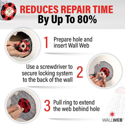🕸️Innovative Drywall Repair Kit