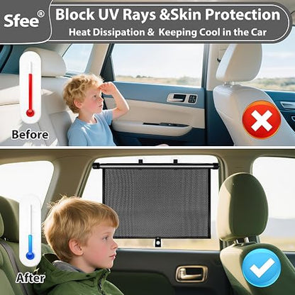 Sunshade for the side window of the baby carriage