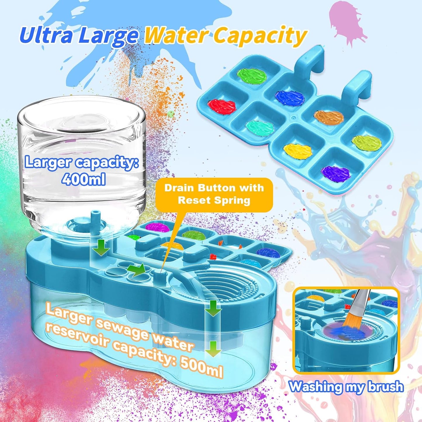 Paint Brush Cleaner|Stop Letting Dirty Brush Water Ruin Creative Time