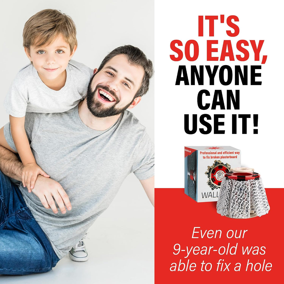 🕸️Innovative Drywall Repair Kit
