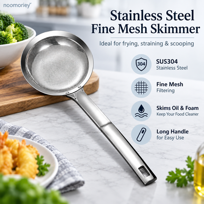 🍳Stainless Steel Fine Mesh Skimmer