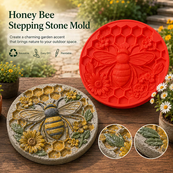 🌻 Reusable Sunflower Stepping Stone Mold!!!