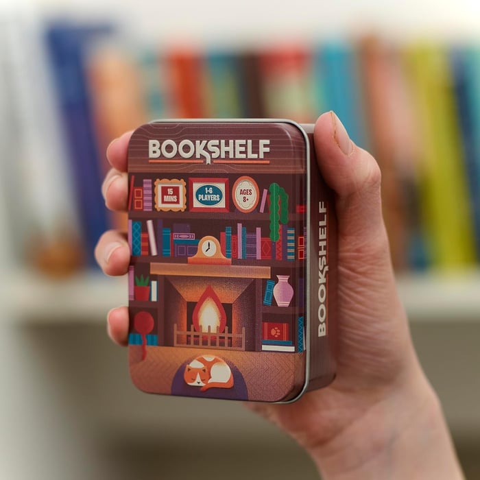 📚️Bookshelf Balance Game – Cooperative Stacking Game for Family & Friends