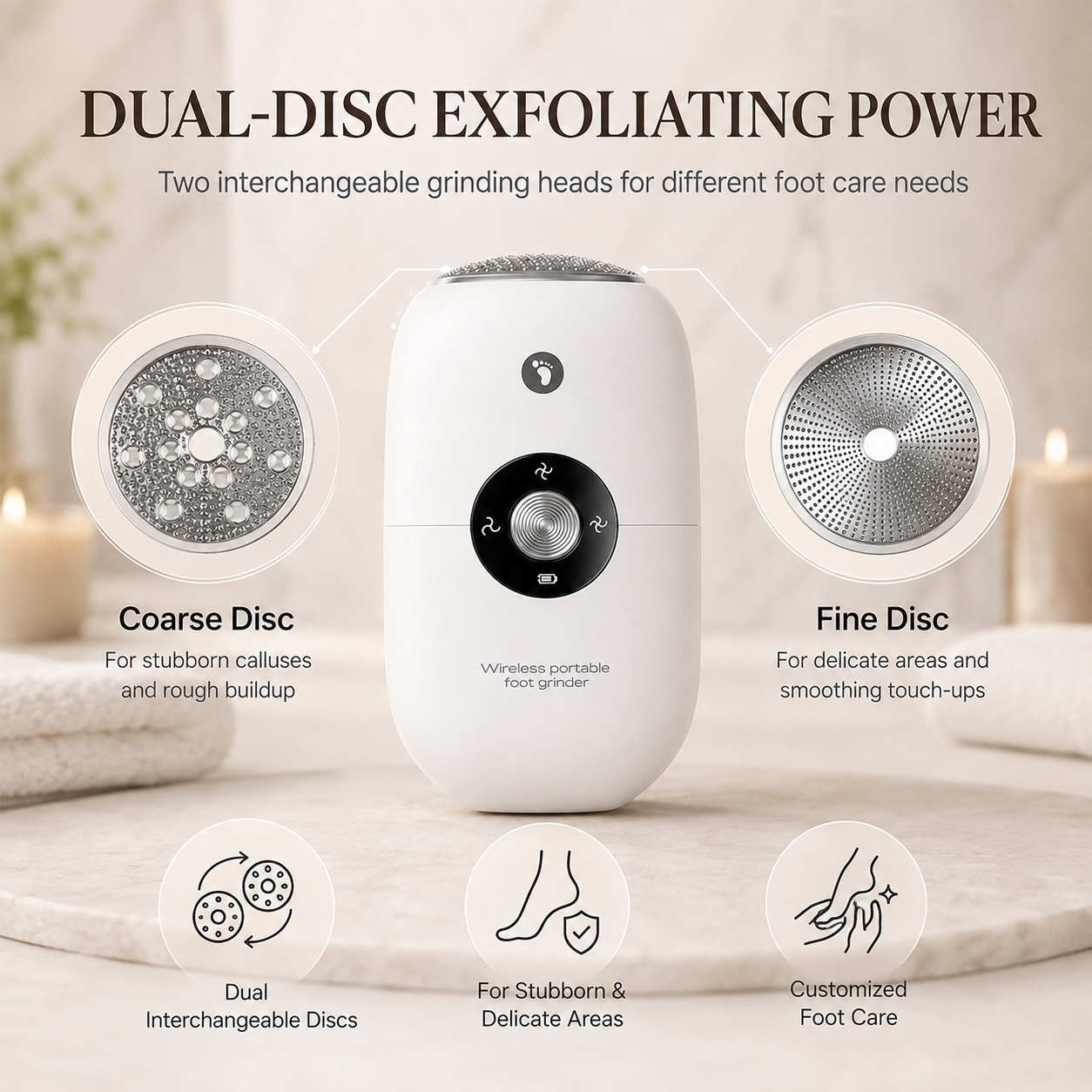 🦶Automatic Foot Pedicure Grinder-Get Smoother Feet at Home