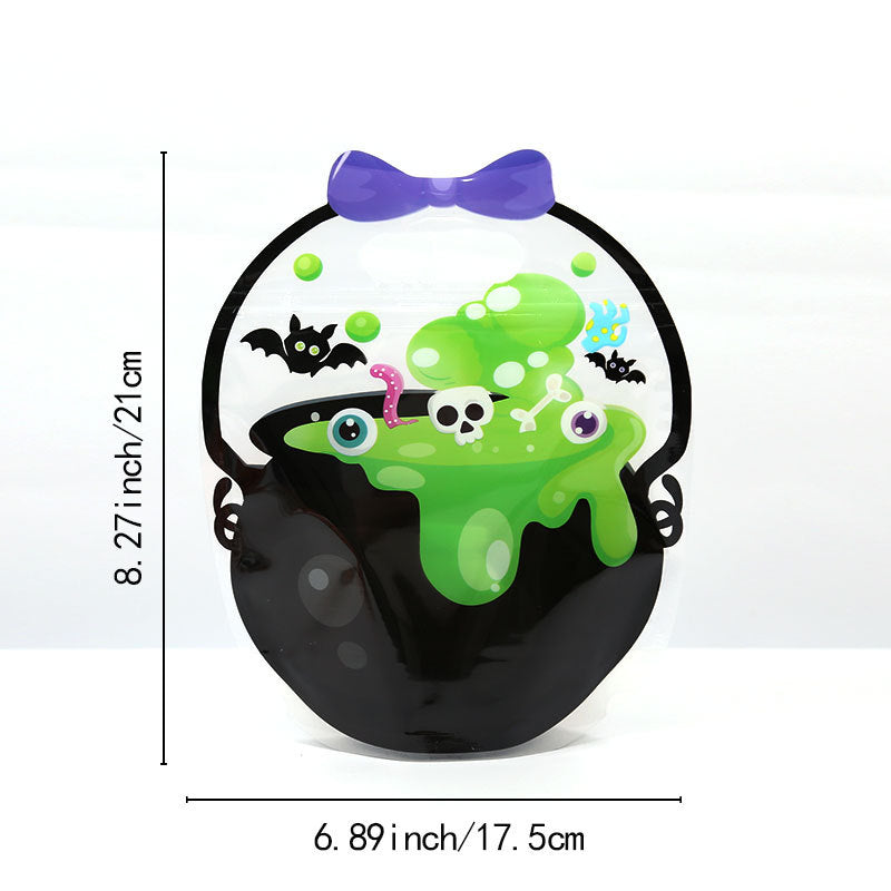 🎃 Halloween Bags Plastic Halloween Goodie Bags