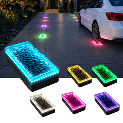 💡🔥4×8 Solar Paver Lights – Flush-Mount Driveway & Walkway Lighting