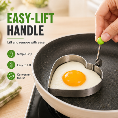 🍳Breakfast Egg & Pancake Mold-Cook Perfect Shapes Every Time