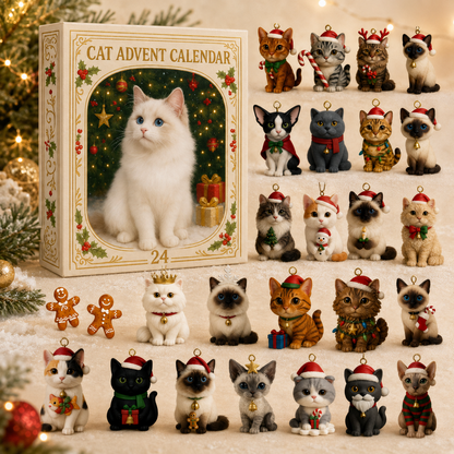 🐱🎄 24-Day Cat Advent Calendar – A New Kitty Surprise Every Day