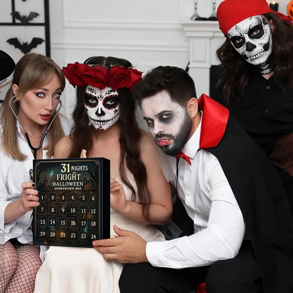 31-Day Halloween Countdown Calendar – Mystery Mini Figurines