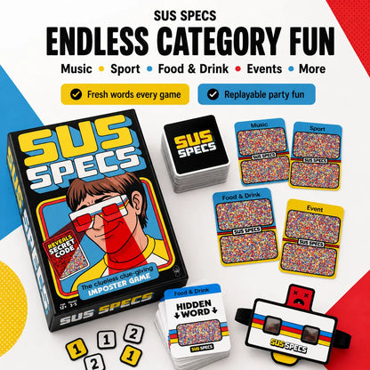 Lucky Egg Sus Specs - The Clueless Clue-Giving Imposter Game
