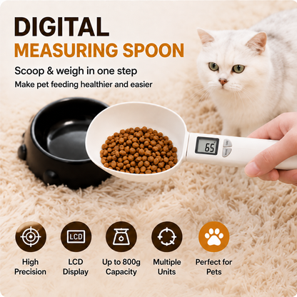💖Hot 49% OFF🥄 Digital Measuring Spoon Scale — High-Precision Food Weighing Spoon