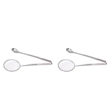 🔥 2pack-2-in-1 Stainless Steel Strainer Tongs – Grab, Drain & Serve with One Tool