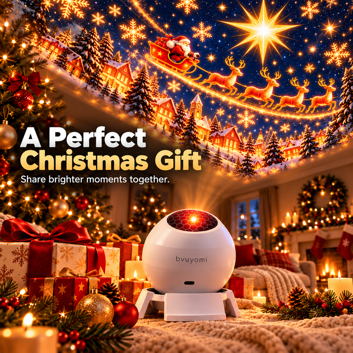 🎄 Magical Christmas Lights ✨ Light Up the Holiday Magic