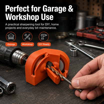 🔧Portable Drill Bit Sharpener | 2–16mm Diamond Wheel Bit Sharpener
