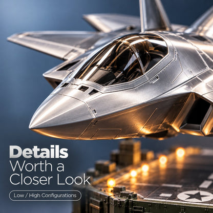 ✈️ Magnetic Levitation Aircraft Display – Floating Plane Model with LED Runway Base