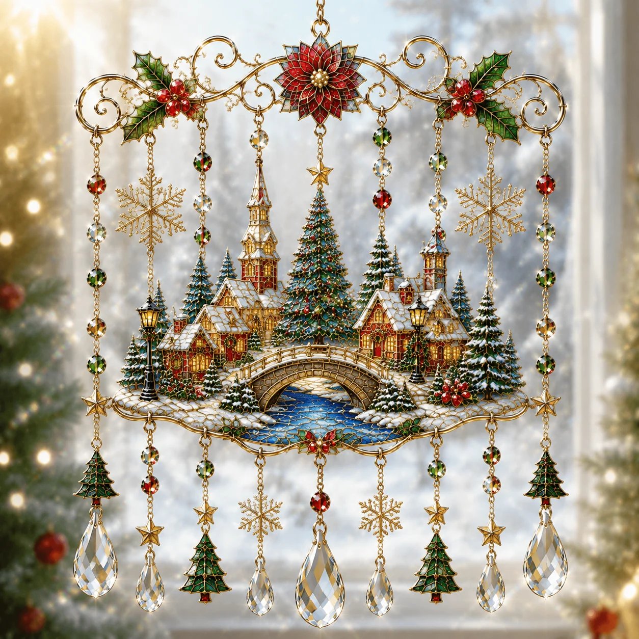 🔔Christmas Wind Chime-🎄Sound of Christmas Gently Ringing in Your Window
